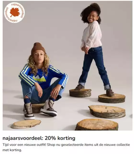 Najaarsvoordeel: 20% korting