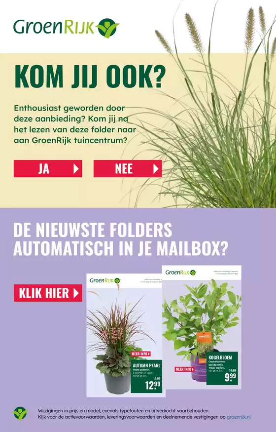 GroenRijk folder