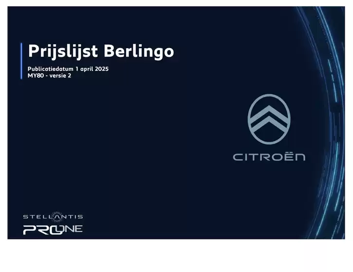 Catalogus van Citroën in Den Haag | Citroën Nieuwe Berlingo Van | 2025-09-11T00:00:00.000Z - 2025-09-25T00:00:00.000Z