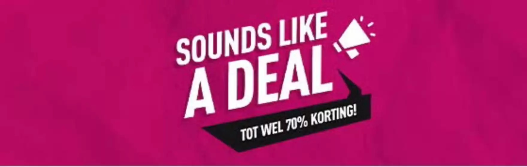 Tot wel 70% korting