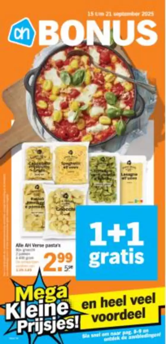 Catalogus van Albert Heijn in Brielle | Albert Heijn folder | 2025-09-15T00:00:00.000Z - 2025-09-21T00:00:00.000Z