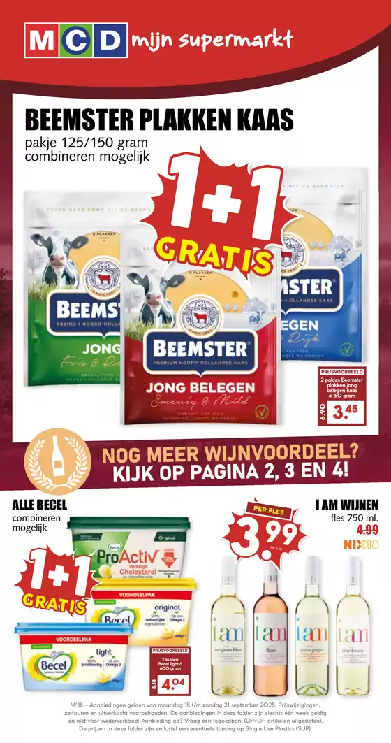 Catalogus van MCD Supermarkt in Leusden | Onze beste deals voor u | 2025-09-14T00:00:00.000Z - 2025-09-28T00:00:00.000Z