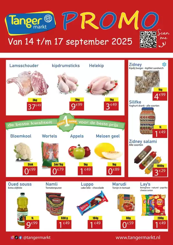Catalogus van Tanger Markt in Leusden | Tanger Markt folder | 2025-09-14T00:00:00.000Z - 2025-09-28T00:00:00.000Z
