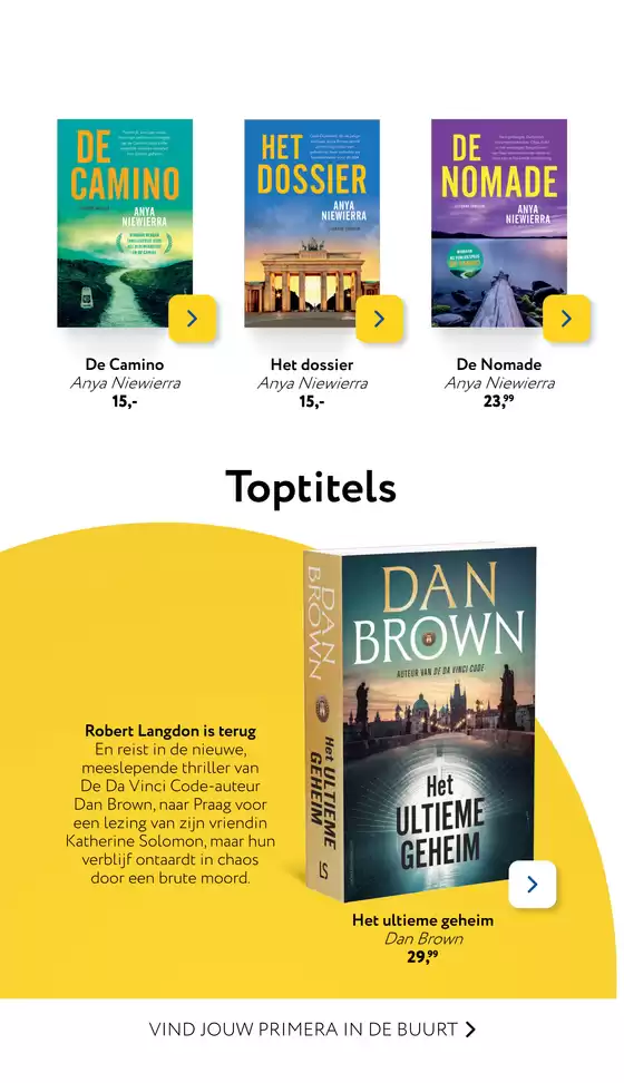 Nieuwe aanbiedingen om te ontdekken