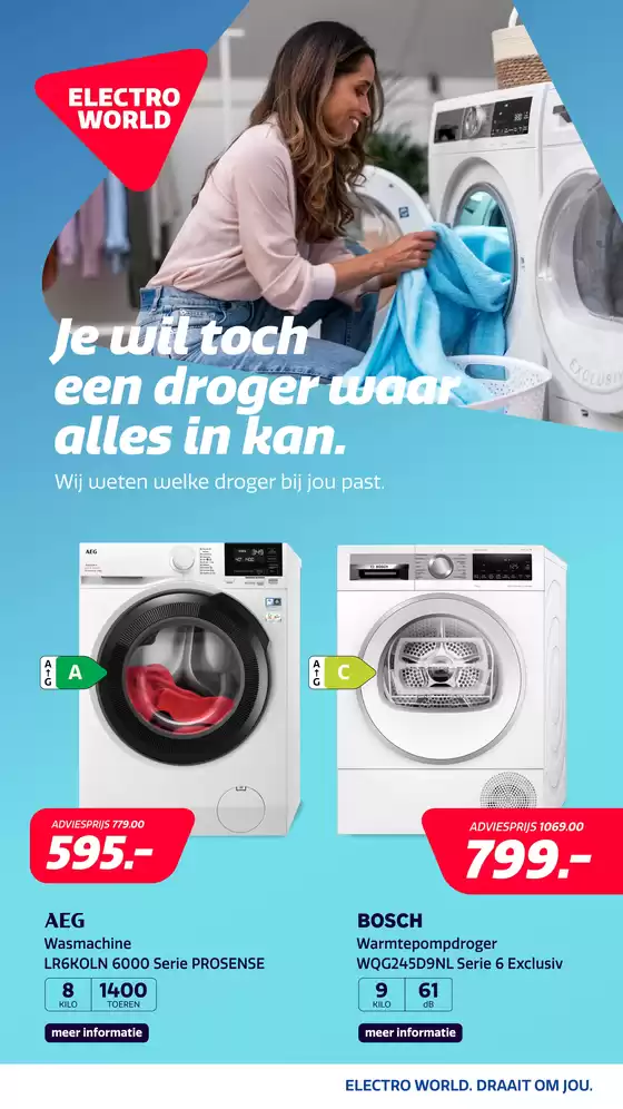Jouw Privacyvoorkeuren voor Electro World