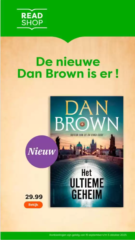 De nieuwe Dan Brown is er!