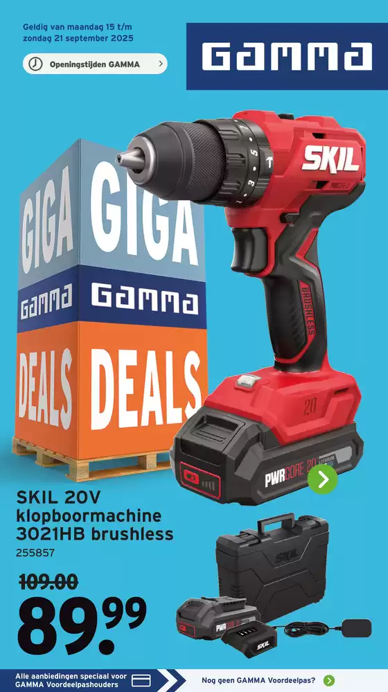 Catalogus van Gamma in Utrecht | Folder Gamma | 2025-09-15T00:00:00.000Z - 2025-09-21T00:00:00.000Z