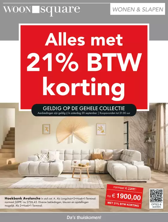 Catalogus van Slaapsquare | Alles met 21% BTW kortina | 2025-09-15T00:00:00.000Z - 2025-09-20T00:00:00.000Z