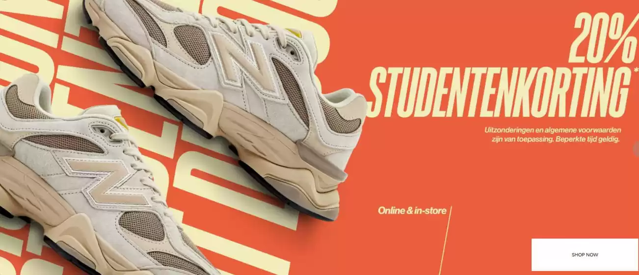 Catalogus van JD Sports in Zaltbommel | 20% studentenkorting  | 2025-09-16T00:00:00.000Z - 2025-09-30T00:00:00.000Z
