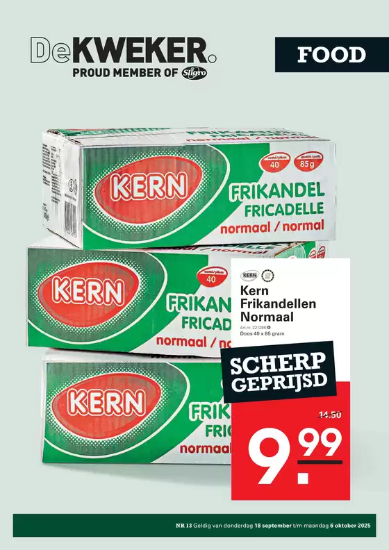 Catalogus van De Kweker in Nijmegen | Food | 2025-09-16T00:00:00.000Z - 2025-10-06T00:00:00.000Z