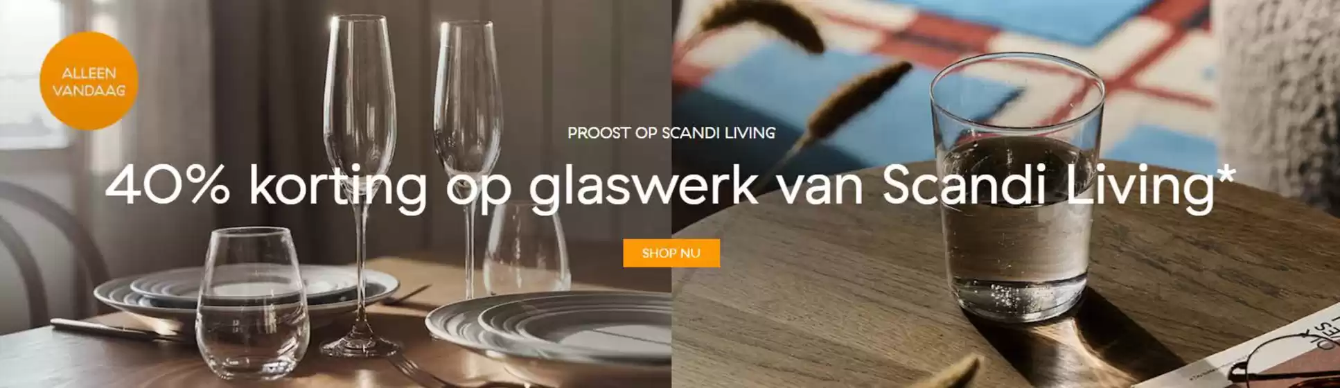 Catalogus van Nordic Nest in Son | 40% korting op glaswerk van Scandi Living | 2025-09-17T00:00:00.000Z - 2025-09-17T00:00:00.000Z