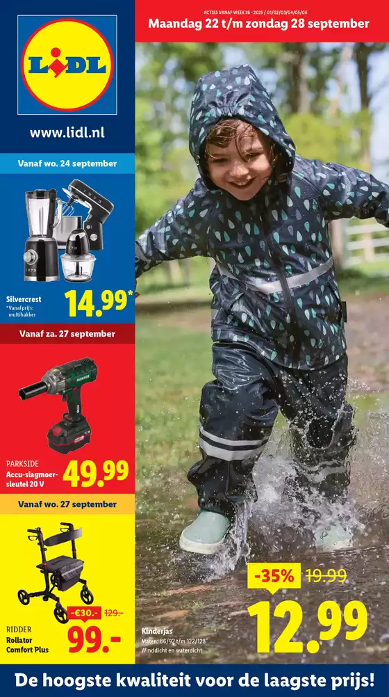 Catalogus van Lidl in Burgum | Bespaar nu met onze deals | 2025-09-18T00:00:00.000Z - 2025-09-30T00:00:00.000Z