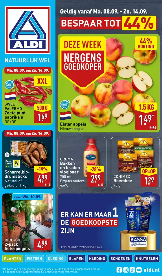 ALDI folder van vorige week