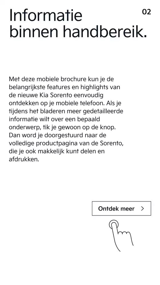 Kia Netherlands Sorento brochure