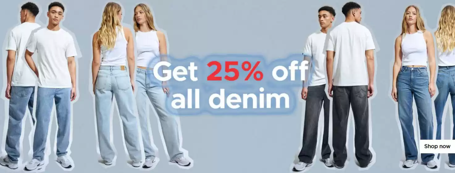 Catalogus van America Today in Enschede | Get 25% off all denim | 2025-09-18T00:00:00.000Z - 2025-10-02T00:00:00.000Z