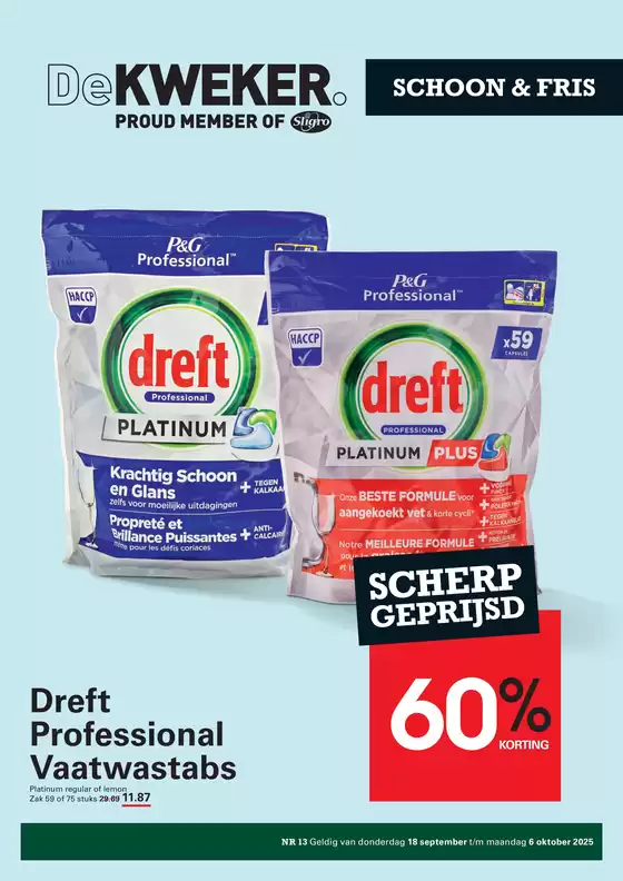 Catalogus van De Kweker in Numansdorp | Schoon & Fris | 2025-09-19T00:00:00.000Z - 2025-10-06T00:00:00.000Z