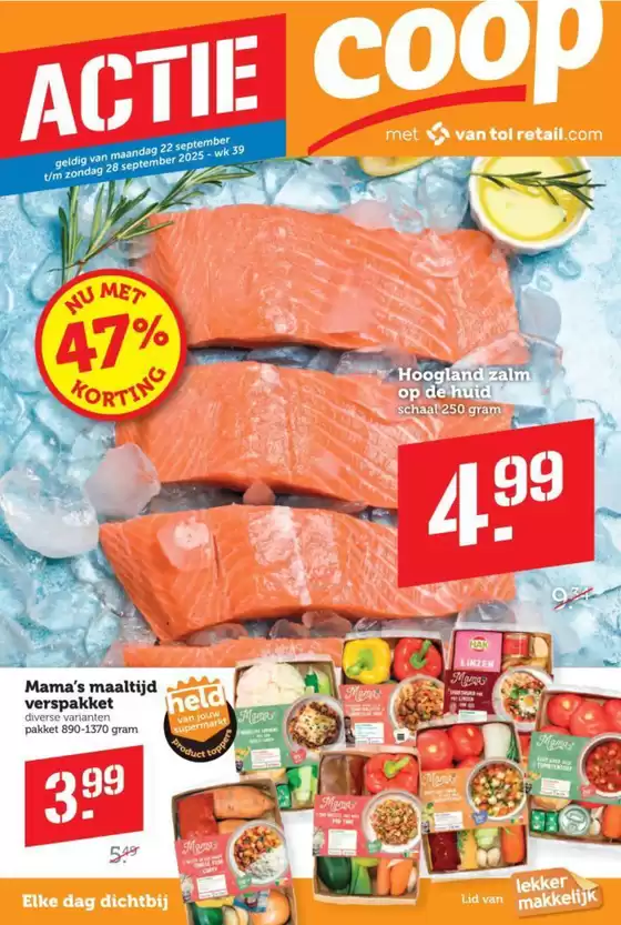 Catalogus van Lekker Makkelijk in Wekerom | Bespaar nu met onze deals | 2025-09-22T00:00:00.000Z - 2025-10-06T00:00:00.000Z
