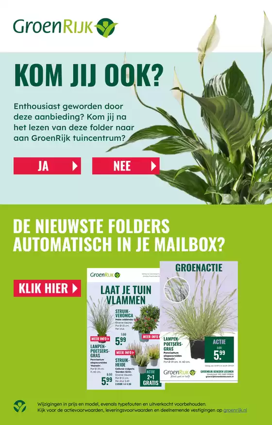 GroenRijk folder