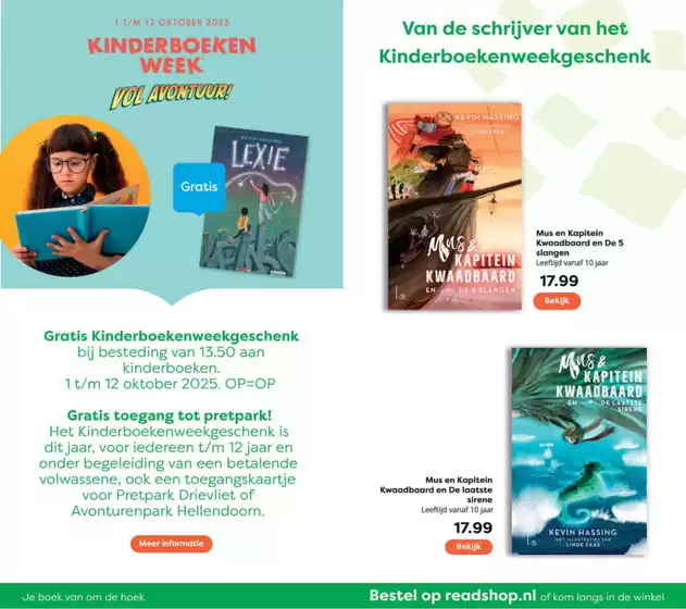 Op avontuur met de Kinder boeken week!