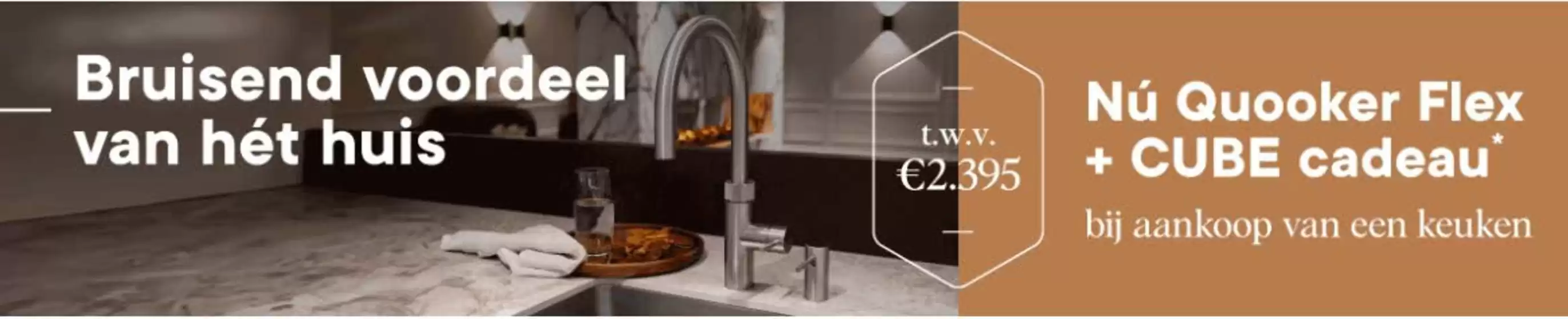 Bruisend voordeel van hét huis