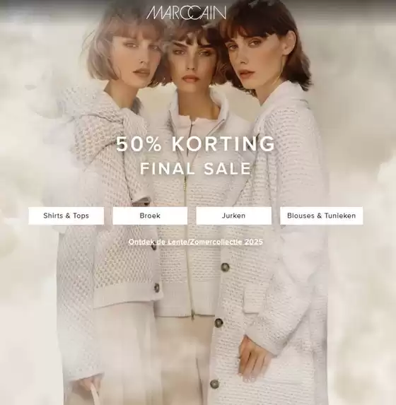 50% korting Final sale