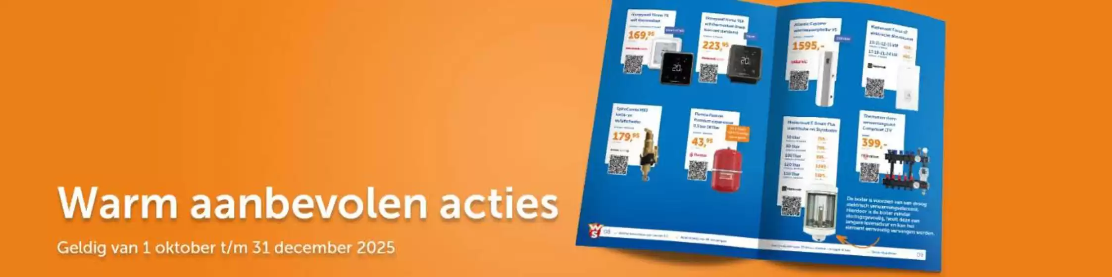 Warm aanbevolen acties