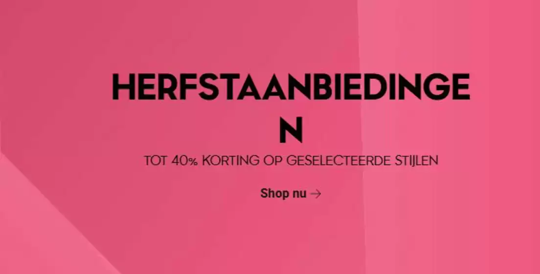 Herfstaanbiedingen
