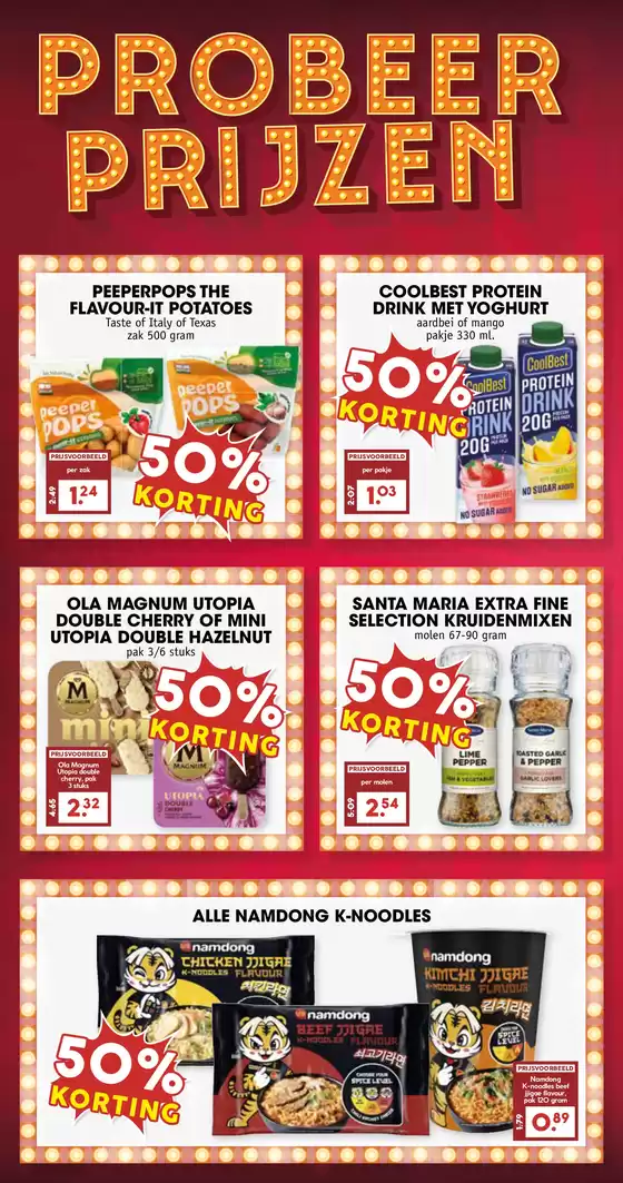 Actuele speciale acties