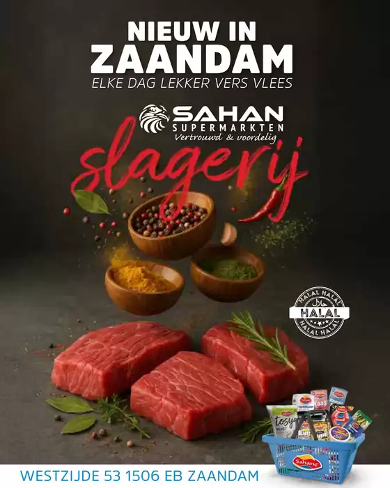Sahan Supermarkten folder
