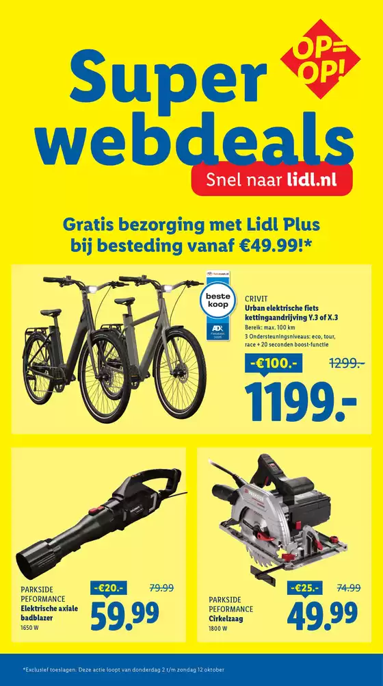 Topaanbiedingen voor slimme spaarders
