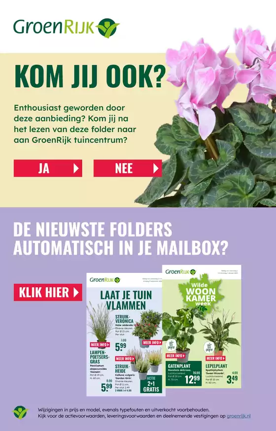 GroenRijk folder