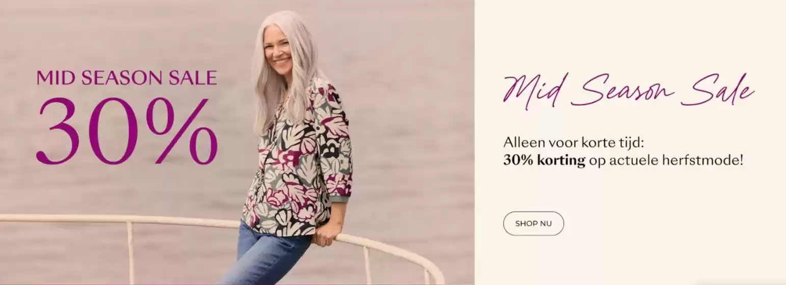 Mid Season Sale 30%