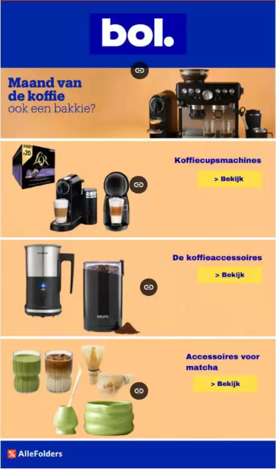 Catalogus van Bol.com | Maand van de koffie | 2025-10-09T00:00:00.000Z - 2025-10-16T00:00:00.000Z