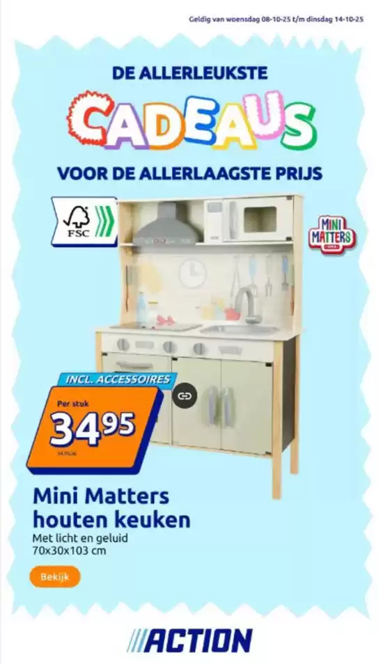 Catalogus van Action in Spijkenisse | Cadeaus | 2025-10-09T00:00:00.000Z - 2025-10-14T00:00:00.000Z