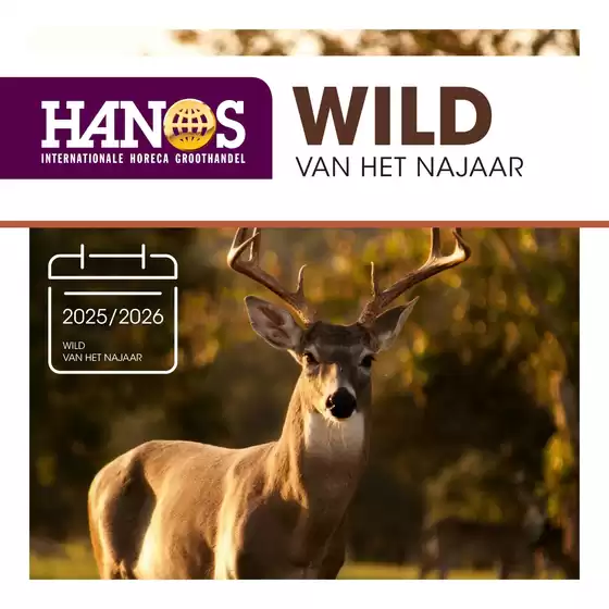 Catalogus van HANOS in Oldenzaal | Wildbrochure 2025/2026 | 2025-10-04T00:00:00.000Z - 2026-09-12T00:00:00.000Z