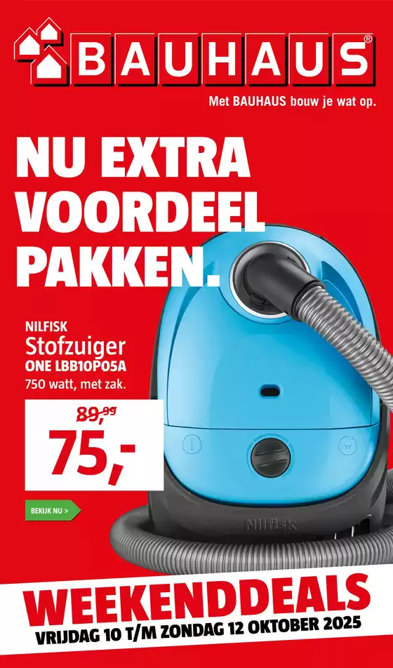 Catalogus van Bauhaus in Heerhugowaard | Nu extra voordeel pakken. | 2025-10-10T00:00:00.000Z - 2025-10-12T00:00:00.000Z