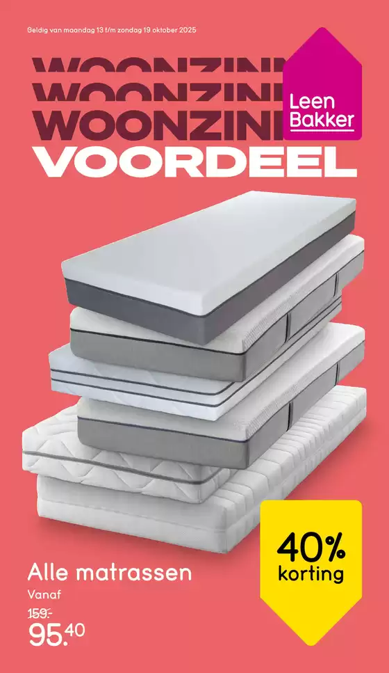 Catalogus van Leen Bakker in Spijkenisse | Leen Bakker folder | 2025-10-13T00:00:00.000Z - 2025-10-19T00:00:00.000Z