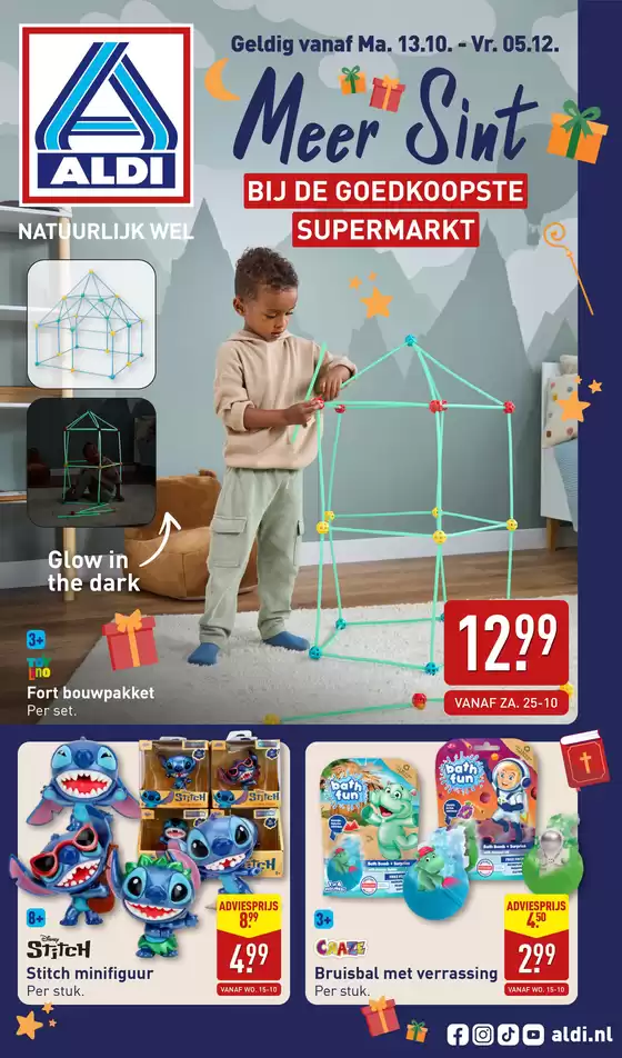 Catalogus van Aldi in Nieuwegein | ALDI Sint special | 2025-10-13T00:00:00.000Z - 2025-10-27T00:00:00.000Z
