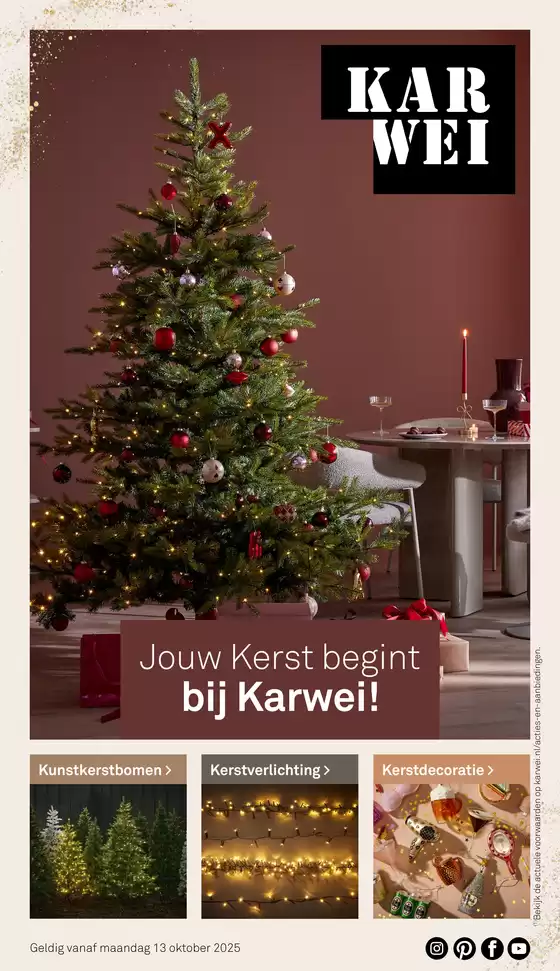 Catalogus van Karwei in Zwolle | Jouw Kerst begint bij Karwei! | 2025-10-13T00:00:00.000Z - 2025-12-31T00:00:00.000Z