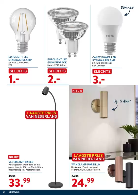 Actuele deals en aanbiedingen