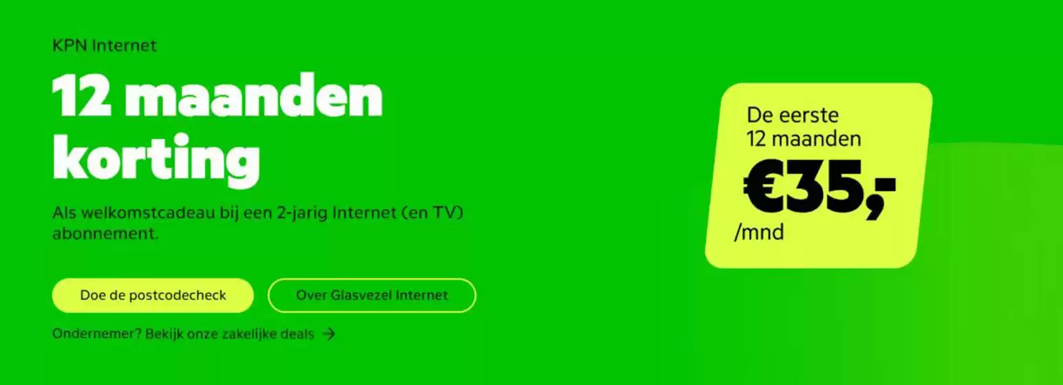 Catalogus van KPN in Amersfoort | 12 maanden korting | 2025-10-13T00:00:00.000Z - 2025-10-27T00:00:00.000Z