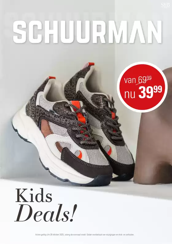 Catalogus van Schuurman Schoenen in Den Haag | Kids Deals! | 2025-10-14T00:00:00.000Z - 2025-10-26T00:00:00.000Z