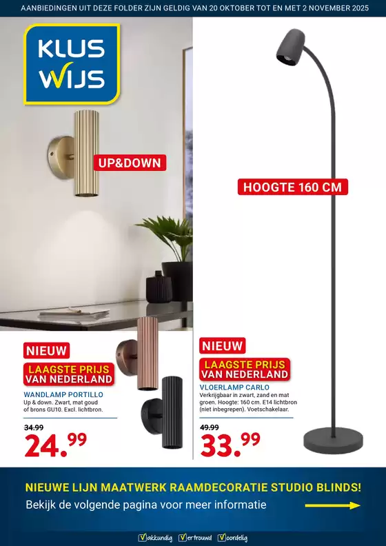 Catalogus van Kluswijs | Exclusieve koopjes | 2025-10-14T00:00:00.000Z - 2025-10-28T00:00:00.000Z