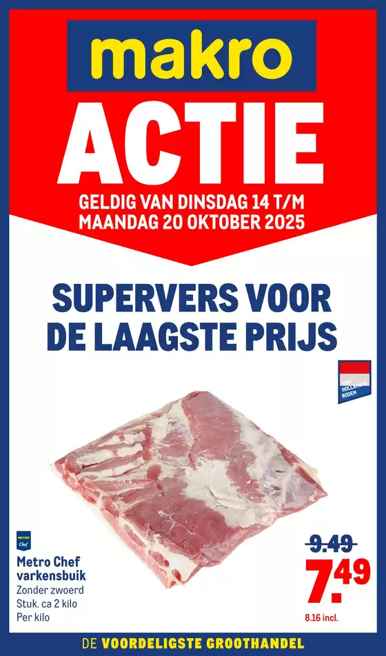 Catalogus van Makro in Bodegraven | Versdeals | 2025-10-14T00:00:00.000Z - 2025-10-20T00:00:00.000Z