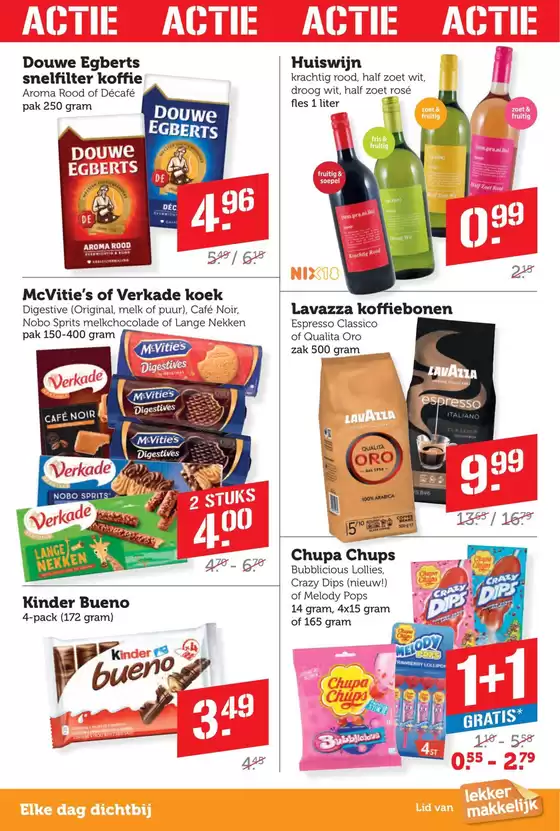 Actuele deals en aanbiedingen