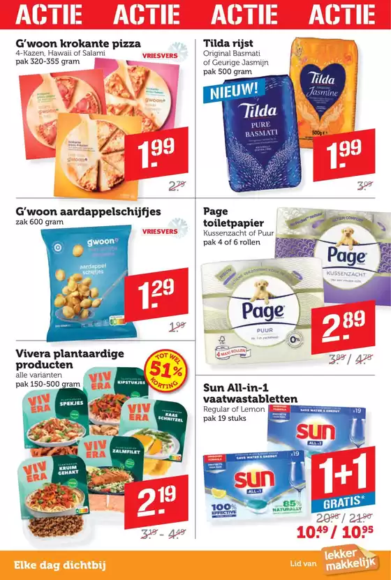 Actuele deals en aanbiedingen