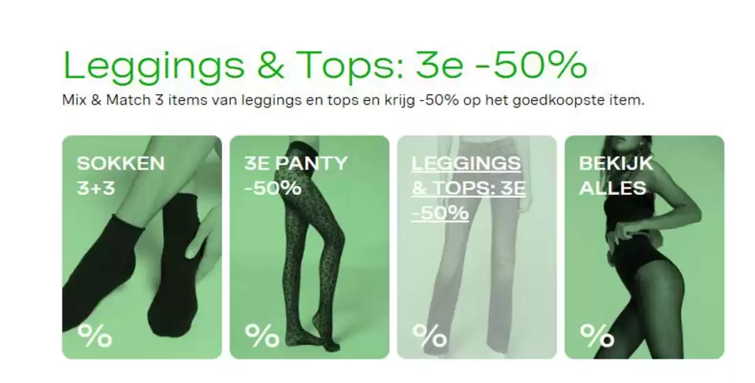 Catalogus van Calzedonia in Amsterdam | Leggings & Tops: 3e -50% | 2025-10-16T00:00:00.000Z - 2025-10-30T00:00:00.000Z