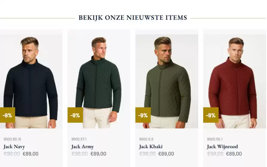 Nieuwe bodywarmers