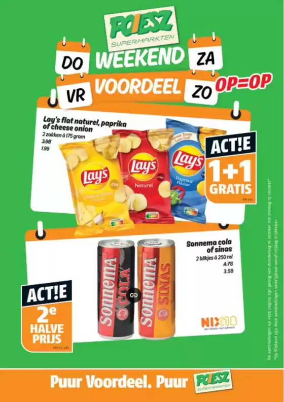 Catalogus van Poiesz in Almelo | Weekend Voordeel | 2025-10-16T00:00:00.000Z - 2025-10-19T00:00:00.000Z