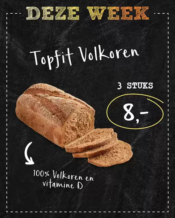 Catalogus van Bakkerij 't Stoepje | Actuele deals en aanbiedingen | 2025-10-17T00:00:00.000Z - 2025-10-31T00:00:00.000Z